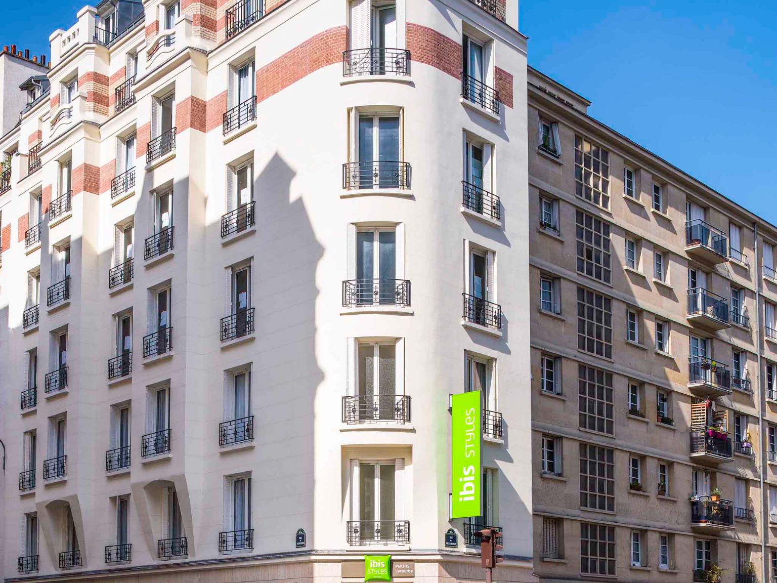 ibis Styles Paris 15 Lecourbe Hôtel, 192 rue de La Croix Nivert 75015 Paris Adresse, Horaire
