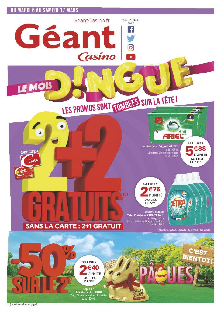 Geant Casino Saint Louis Promo